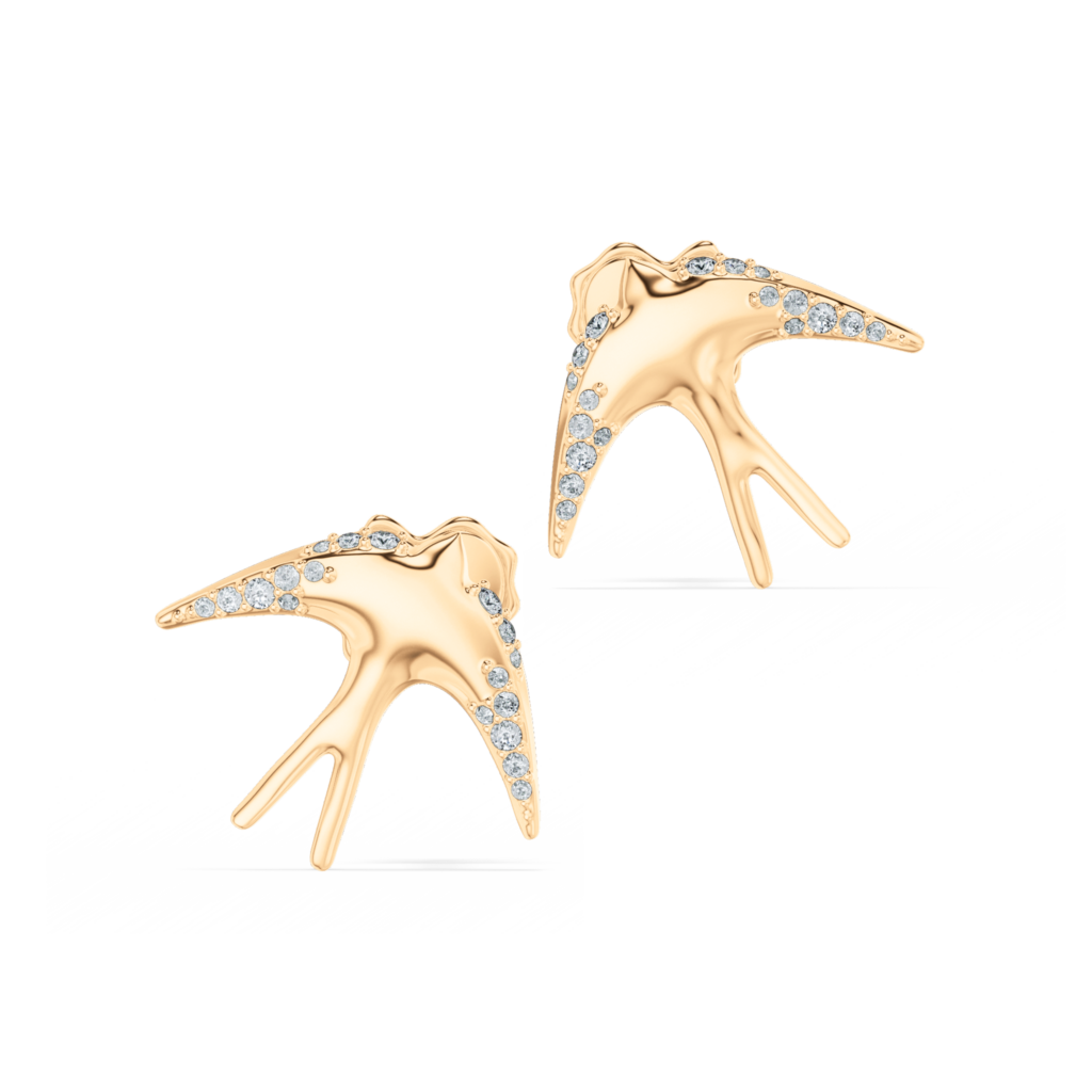 Bông tai Swallow – CBT5906 – Swallow Pavé Stud