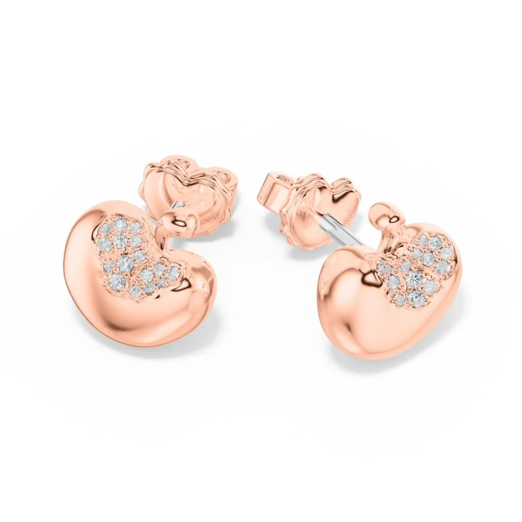 Bông tai Cherry – CBT5909 – Cherry Pavé Stud