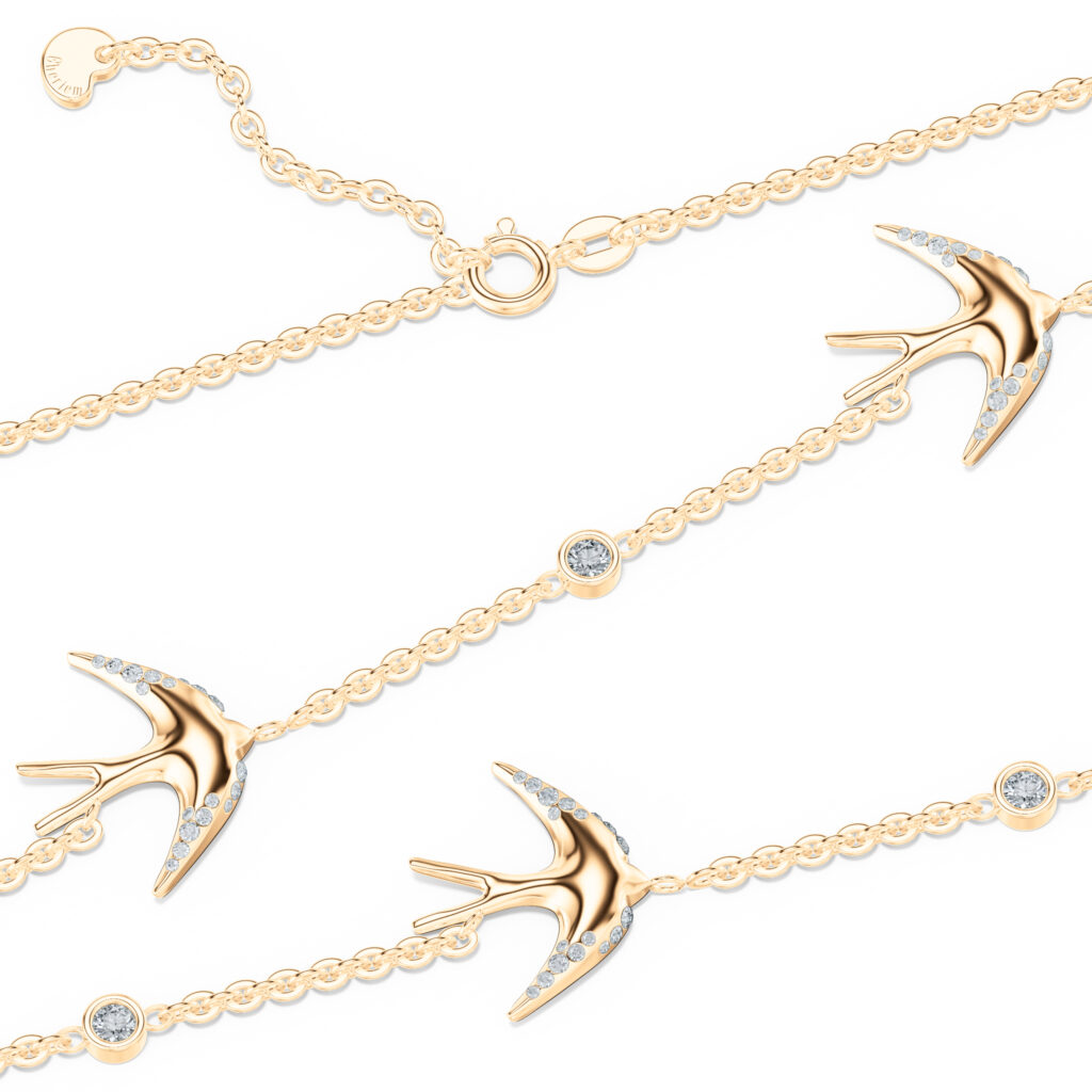 Dây chuyền Swallow – CVC5904 – Wild & Free Swallow