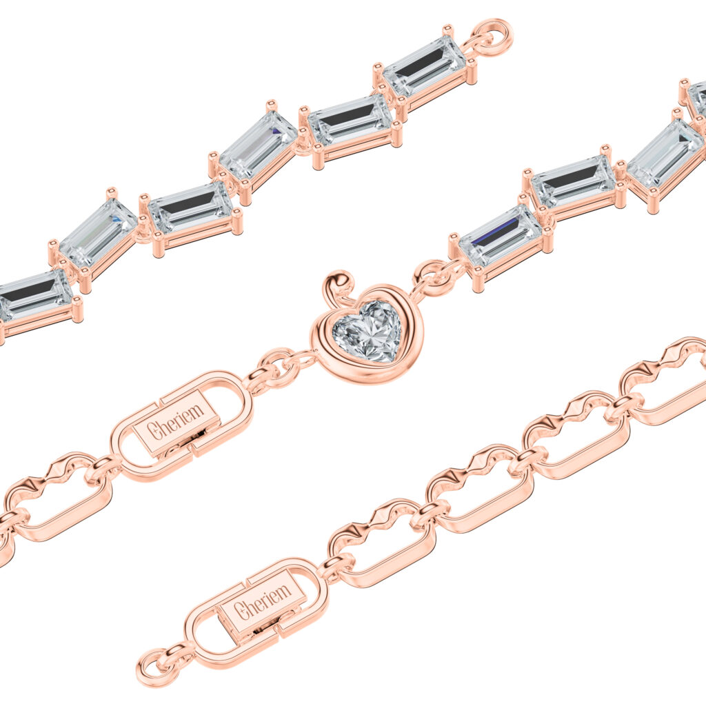 Vòng cổ Cherry – CVC5905 – Cherry “C” Statement Choker