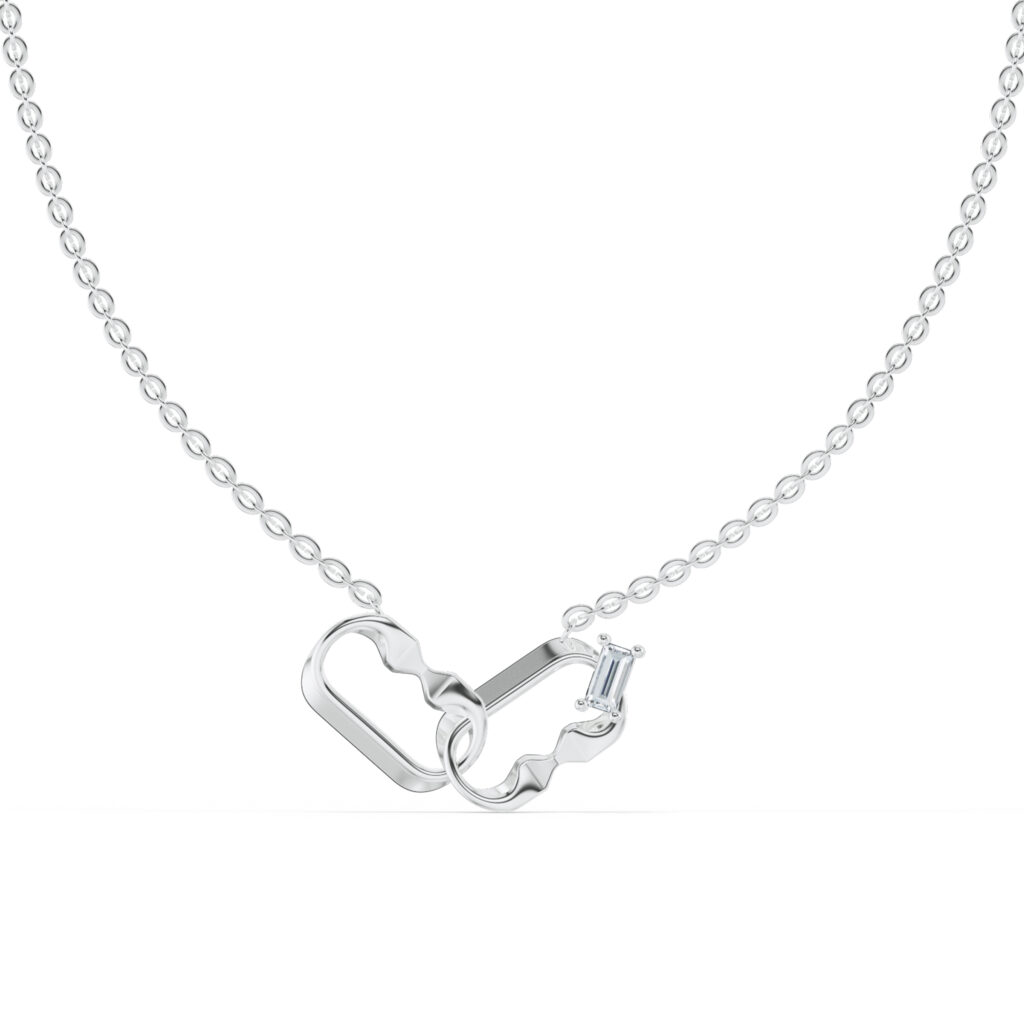 Dây chuyền Letter C – CVC6907 – Classic Double “C”